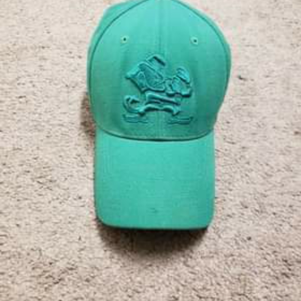 Fitted notre dame hat